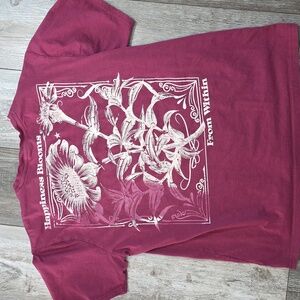 Simpler Daze | Happiness Blooms From Within, Floral Graphic Tee